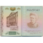 PWPW, Paszport testowy M. Skłodowska-Curie