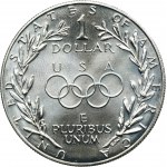 USA, 1 Dollar Denver 1988 D - XXIV Olympiad Games, Seoul 1988