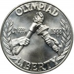 USA, 1 Dollar Denver 1988 D - XXIV Olympiad Games, Seoul 1988