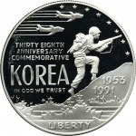 USA, 1 Philadelphia Dollar 1991 P - Korean War