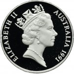 Australia, Elizabeth II, 10 Canberra Dollars 1991 - Jabiru - PIEDFORT
