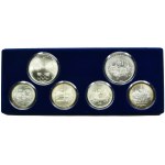 Set, Russia, USSR, 5 Roubles and 10 Roubles 1977 (6 pcs.)