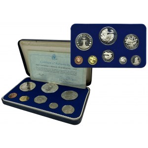 Súprava, Barbados, 1973 vintage set (8 kusov)