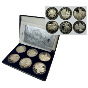 Set, Germany, Medals 1990 (6 pcs.)