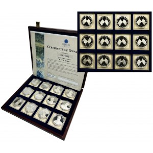 Set, USA, Medal Set Civil War (12 pcs.)