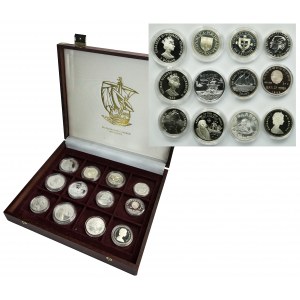 Set, Coins from the Fascinating History of Sailing series (12 pcs.)