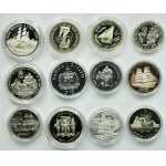 Set, Coins from the Fascinating History of Sailing series (12 pcs.)