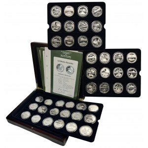 Set, Germany, Set of medals from the Legends of Military Technology series (24 pcs.)