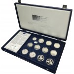 Set, Great Britain, Set of Royal British Medals from the European Football Championship series 1996 (12 pcs.)