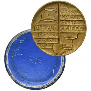Medal commemorating the construction of the Józef Piłsudski Mound in 1936