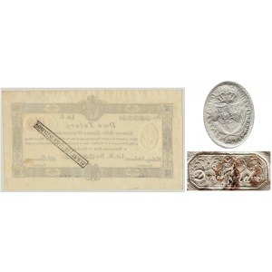 2 thalers 1810 - Sobolewski - with stamp - OKAZOWY