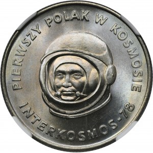20 or 1978 Premier pôle dans l'espace - NGC MS67