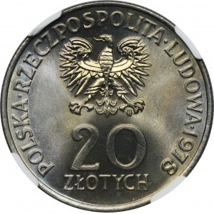 20 złotych 1978 Pierwszy Polak w kosmosie - NGC MS67