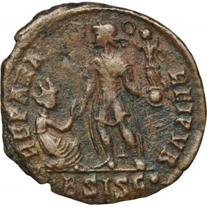 Roman Imperial, Valentinian II, Follis