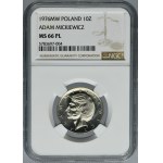 10 złotych 1976 Adam Mickiewicz - NGC MS66 PROOF LIKE - jak lustrzanka