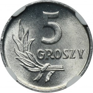 5 groszy 1971 - NGC MS67