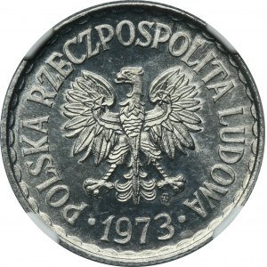 1 złoty 1973 - NGC MS65 PROOF LIKE - jak lustrzanka