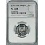 1 złoty 1973 - NGC MS65 PROOF LIKE - jak lustrzanka