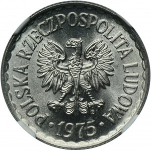 1 złoty 1975 - NGC MS66