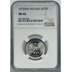 1 złoty 1975 - NGC MS66