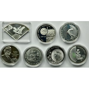 Set, 10 gold 2002-2006 (7 pieces).