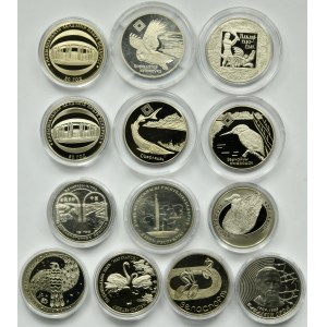 Set, Belarus, 1 Rouble 1997-2009 (13 pcs.)