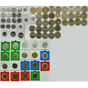 Set, Second Republic and People's Republic of Poland, Mix of coins (76 pieces).