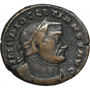 Roman Imperial, Diokletian, Follis