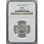 Free City of Danzig, 2 gulden 1923 - NGC MS62