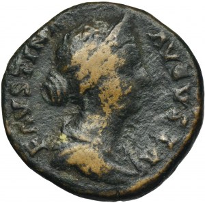 Roman Imperial, Faustina II Junior, As