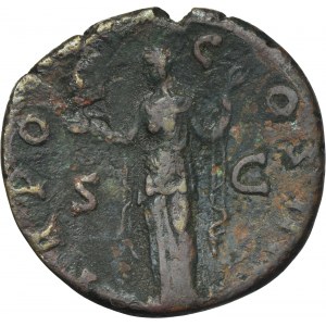 Roman Imperial, Antoninus Pius, As