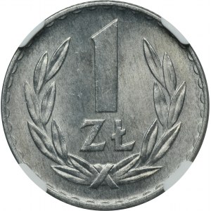 1 złoty 1971 - NGC MS63