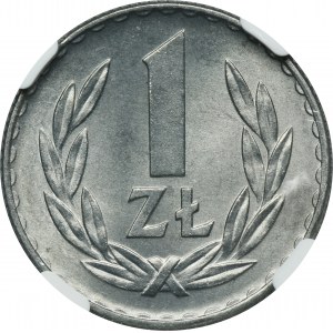 1 złoty 1971 - NGC MS64