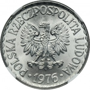 1 złoty 1976 - NGC MS65