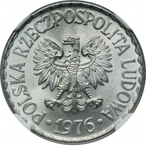 1 złoty 1976 - NGC MS66