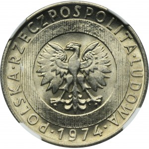 20 or 1974 Skyscraper et pointes - NGC MS66
