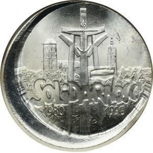 DESTRUKT, 100 000 zlatých 1990 Solidarita - TYP B - NGC MS64