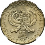 PRÓBA, 10 złotych 1965 Siedemset lat Warszawy - NGC MS68