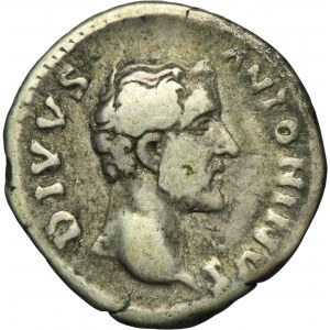 Roman Imperial, Antoninus Pius, Posthumous Denarius