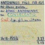 Römisches Reich, Antoninus Pius, Posthumer Denar