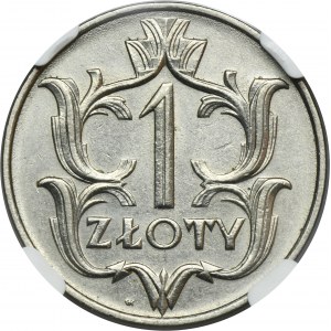 1 złoty 1929 - NGC MS63