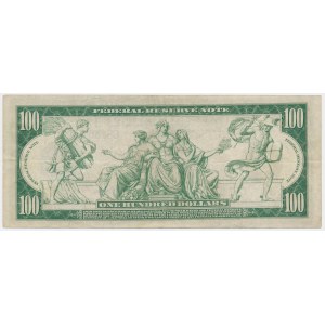 USA, Blue Seal, Philadelphia, 100 Dollars 1914 - 3C - Burke & McAdoo -