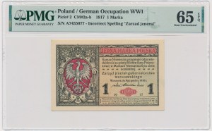 1 známka 1916 - Všeobecné - A - PMG 65 EPQ