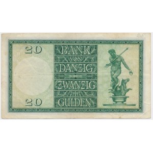 Dantzig, 20 florins 1937 - K -