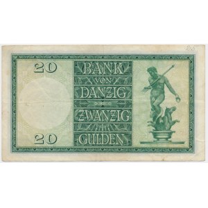 Danzig, 20 Gulden 1937 - K -