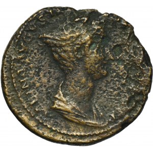 Roman Imperial, Sabina, Dupondius