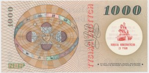 1.000 złotych 1965 - S - nadruk okolicznościowy