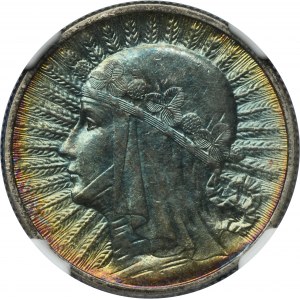 Queen Jadwiga, 2 zloty 1934 - NGC MS63★