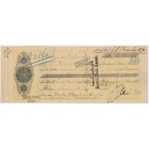 Wrocław (Breslau), promissory note for 40 marks 1872