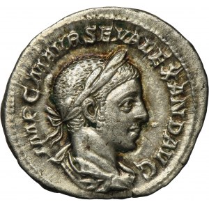 Roman Imperial, Severus Alexander, Denarius